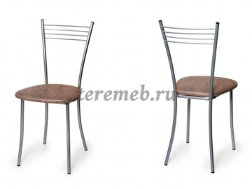 Стул ХЛОЯ (металлик/коньяк) - фото товара, ракурс 1