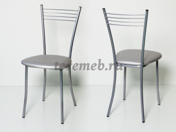 Стул ХЛОЯ (металлик/серебро №116) - фото товара, ракурс 1