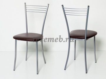 Стул ХЛОЯ (металлик/тёмно-коричневый №221) - фото товара, ракурс 1