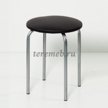 Табурет ЛОТОС (металлик/чёрный №118) - фото товара, ракурс 1