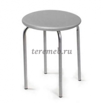 Табурет ЛОТОС (металлик/серебро №116) - фото товара, ракурс 1