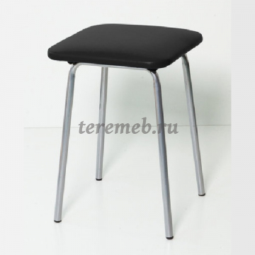 Табурет ПРАКТИК (металлик/чёрный №118) - фото товара, ракурс 1