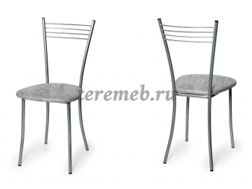 Стул ХЛОЯ (металлик/графит) - фото товара, ракурс 1