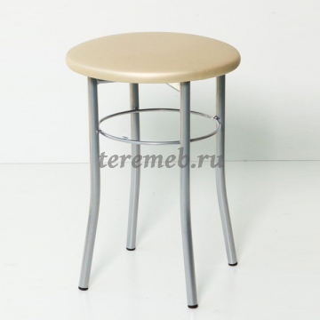 Табурет ЭКСТРА (металлик/бежевый №101) - фото товара, ракурс 1