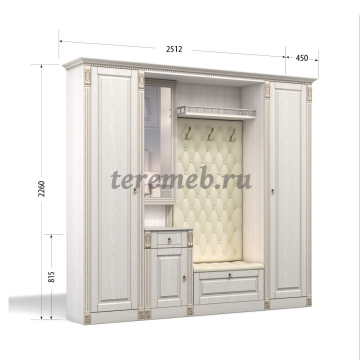 Прихожая ВЕРОНИКА к-5, цена 76150 руб. - фото товара, ракурс 2