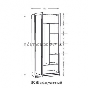 Прихожая ВЕРОНИКА к-9 - фото товара, ракурс 3
