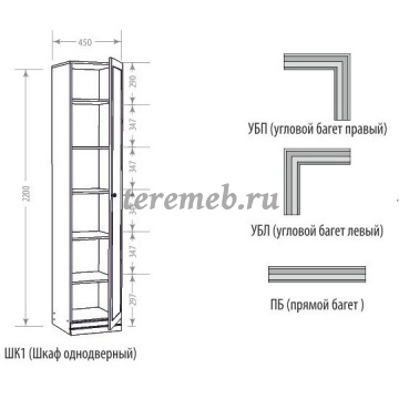 Прихожая ВЕРОНИКА к-10, Материалы: ЛДСП; МДФ; ПВХ; ДВП, Цвет: Бодега светлый/Ясень шимо светлый