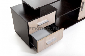 Тумба под ТВ Бител ТВ-5 (венге/ясень шимо светлый), цена 5550 руб. - фото товара, ракурс 2