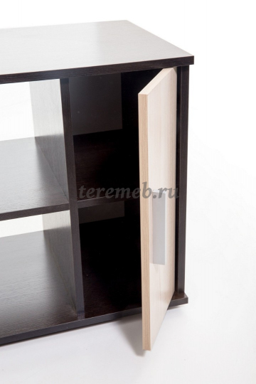 Тумба под ТВ Бител ТВ-5 (венге/ясень шимо светлый), Артикул BIT000360, Размеры (ДхГхВ): 1150 х 505 х 585 мм