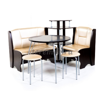 Стол обеденный ЛОТОС (венге), цена 4600 руб. - фото товара, ракурс 2