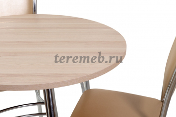 Стол обеденный ЛОТОС (ясень шимо светлый), цена 4600 руб. - фото товара, ракурс 2