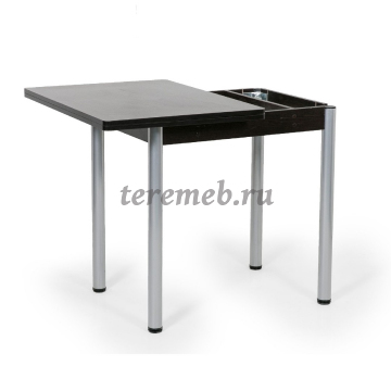 Стол обеденный раскладной ИРИС (венге), цена 6850 руб. - фото товара, ракурс 2