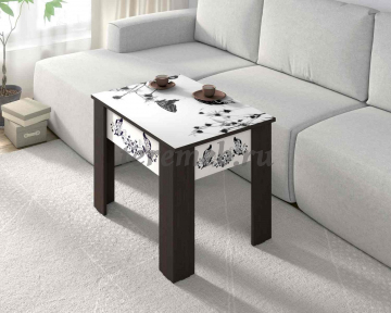 Стол журнальный ЧАЙНЫЙ А2 (бабочки) - фото товара, ракурс 1