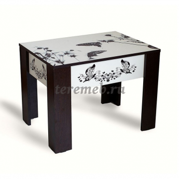 Стол журнальный ЧАЙНЫЙ А2 (бабочки), цена 2900 руб. - фото товара, ракурс 2