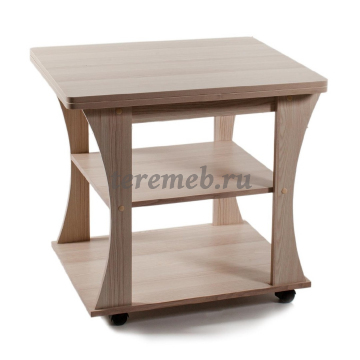 Стол журнальный раскладной СЖ-2 Бител (ясень шимо светлый), цена 4100 руб. - фото товара, ракурс 2