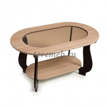 Стол журнальный СЖ-21 (венге/дуб молочный) - фото товара, ракурс 1