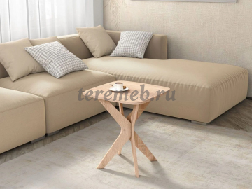 Стол журнальный Квант (дуб сонома) - фото товара, ракурс 1