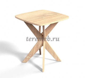 Стол журнальный Квант (дуб сонома), цена 1700 руб. - фото товара, ракурс 2