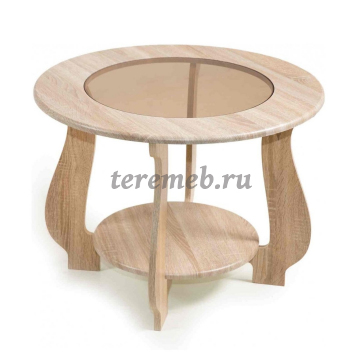 Стол журнальный СЖ-24 (дуб сонома) - фото товара, ракурс 1