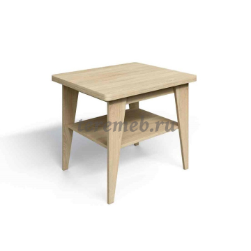 Стол журнальный раскладной СЖ-3 (дуб сонома), цена 3250 руб. - фото товара, ракурс 2