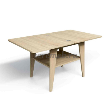 Стол журнальный раскладной СЖ-3 (дуб сонома) - фото товара, ракурс 1