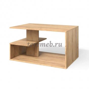 Стол журнальный СЖ-4 (дуб крафт золотой), цена 3500 руб. - фото товара, ракурс 2