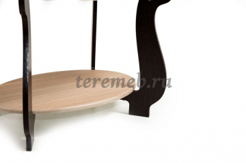 Стол журнальный СЖ-25 с рисунком Р4 (венге/дуб молочный), цена 5650 руб. - фото товара, ракурс 2