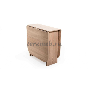 Стол-книжка №1 (дуб сонома), Артикул BIT000446, Размеры (ДхГхВ): в сложенном виде:, 805 х 315 х 750 мм, в разложенном виде:, 1600 х 805 х 750 мм