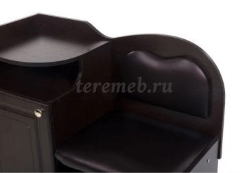 Банкетка №1 (венге/тёмно-коричневый №221), Артикул BIT000481, Размеры (ДхГхВ): 900 х 430 х 920 мм