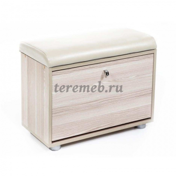 Обувница МС-1 (ясень шимо светлый/бежевый №101) - фото товара, ракурс 1