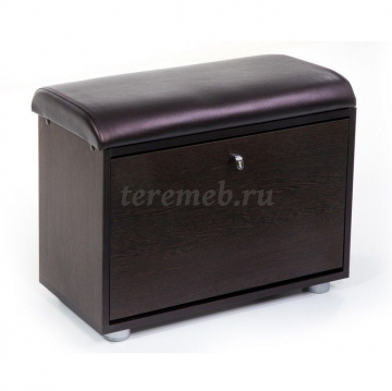 Обувница МС-1 (венге/темно-коричневый №221) - фото товара, ракурс 1