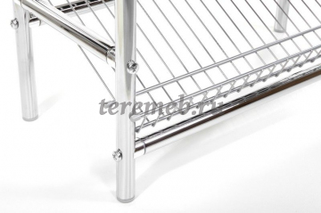 Обувница МС-4 АНЖЕЛИКА (хром/бежевый №101), цена 4600 руб. - фото товара, ракурс 2