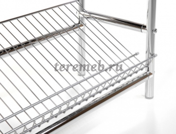 Обувница МС-4 АНЖЕЛИКА (хром/бежевый №101),, Артикул BIT000531, Размеры (ДхГхВ): 680 х 350 х 490 мм