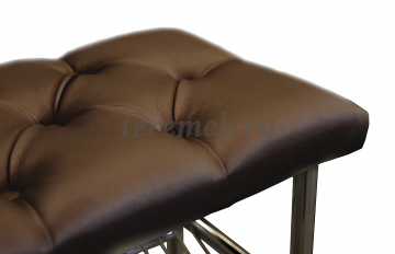 Обувница МС-4 АНЖЕЛИКА (хром/темно-коричневый №221), Артикул BIT000532, Размеры (ДхГхВ): 680 х 350 х 490 мм