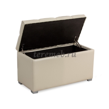 Пуф МИШЕЛЬ 750 (борнео крем), цена 5900 руб. - фото товара, ракурс 2