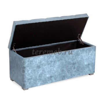 Пуф МИШЕЛЬ 950 (лагуна), цена 6850 руб. - фото товара, ракурс 2