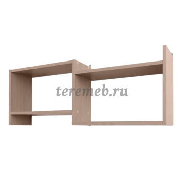 Полка навесная Кубик-5 (дуб сонома) - фото товара, ракурс 1