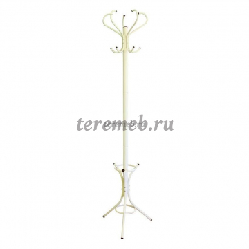 Вешалка для одежды SHT-642 (слоновая кость/коричневый) - фото товара, ракурс 1