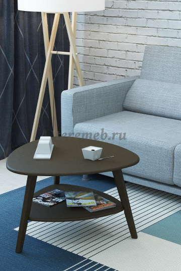 Стол журнальный Бруклин (венге) - фото товара, ракурс 1