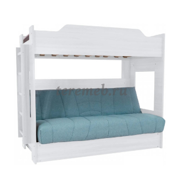 Кровать двухъярусная с диваном Боровичи (дуб сонома), цена 26950 руб. - фото товара, ракурс 2