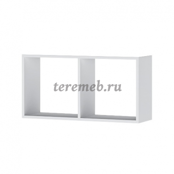 Полка навесная Бриз 740 (белый) - фото товара, ракурс 1