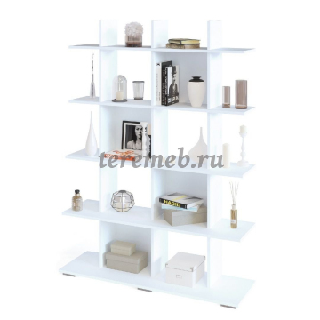 Стеллаж СТ-5 Сокол (белый) - фото товара, ракурс 1