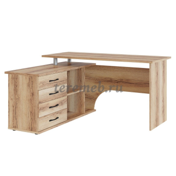 Стол компьютерный Сокол КСТ-109 (дуб делано), цена 15000 руб. - фото товара, ракурс 2