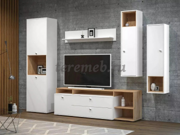 Шкаф комбинированный Бэль 10.04, Производитель: Моби-мебель, Страна: Россия