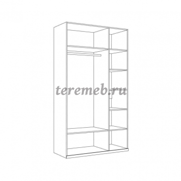 Шкаф комбинированный Валенсия 13.12, цена 32600 руб. - фото товара, ракурс 2