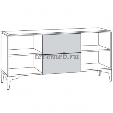 Тумба под ТВ Валенсия 16.45, цена 12900 руб. - фото товара, ракурс 2