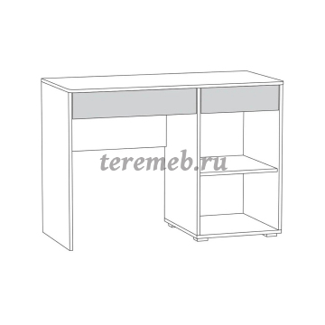 Стол письменный Вуди 12.42, цена 8200 руб. - фото товара, ракурс 2