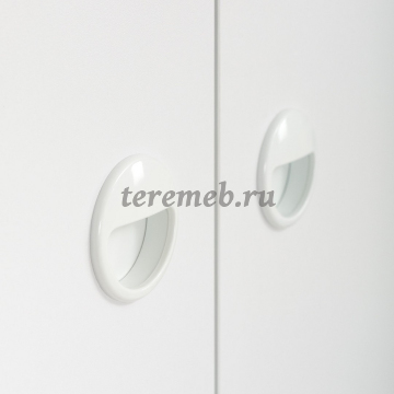 Шкаф для одежды Вуди 13.138, Материалы: ЛДСП; ПВХ; ДВП; Металл; Пластик, Цвет: Дуб крафт золотой/Белый премиум