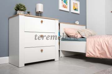 Комод Джастин 16.228.03, Артикул К-4966, Размеры (ДхГхВ): 766 х 392 х 753 мм