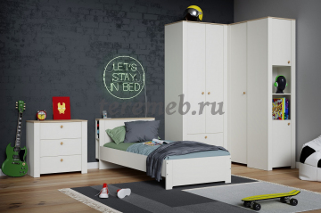 Кровать Джастин 11.54, цена 7550 руб. - фото товара, ракурс 2